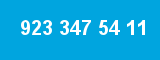 923 347 54 11 923 347 54 11